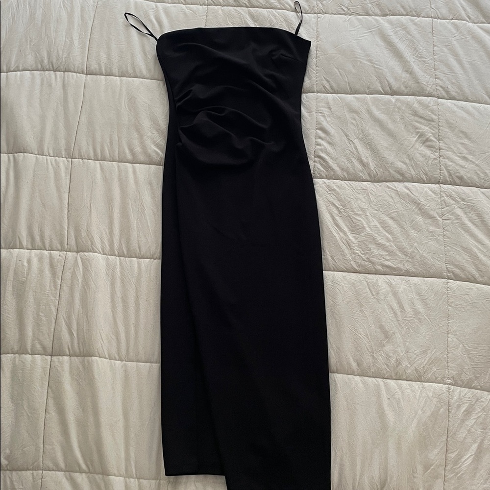 H&M Classic Black strapless dress